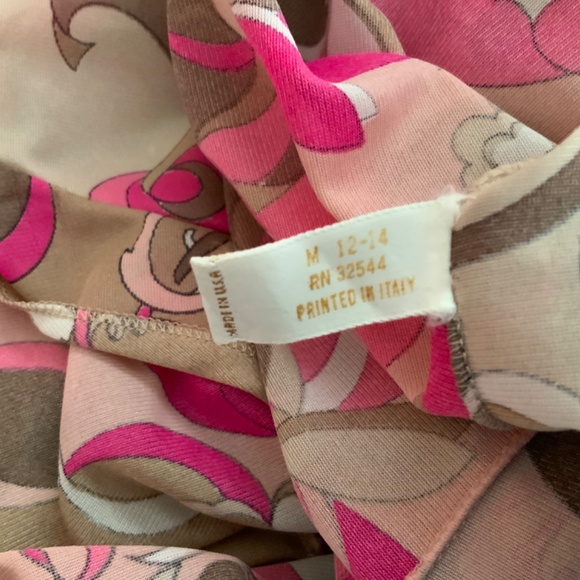 AUTHENTIC EMILIO PUCCI for Formfit Rogers vintage nightgown and robe - Picture 9 of 9